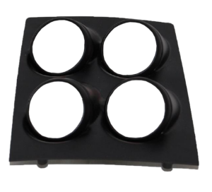 1968-1969 Camaro / Firebird or 1968-1974 Nova 4 Gauge Console Insert for 2 1/16" Auto Meter Gauges