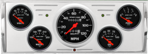 1940-1946 Chevy Truck Aluminum Gauge Panel w/ Sport-Comp Gauges