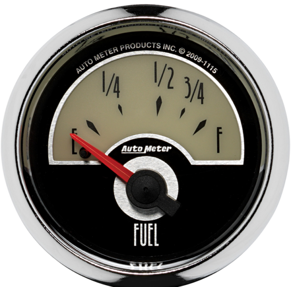 1113 Auto Meter Cruiser 2 1/16" Fuel Gauge (0-90 ohms)
