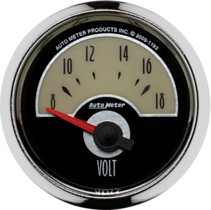 1193 Auto Meter Cruiser 2 1/16" Voltmeter Gauge