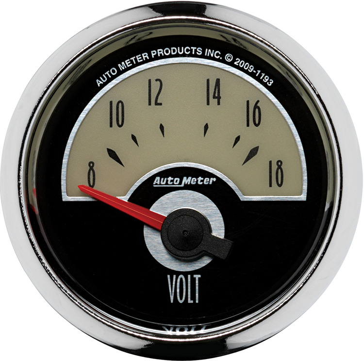 1193 Auto Meter Cruiser 2 1/16" Voltmeter Gauge