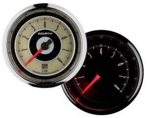 1196 Auto Meter Cruiser 3 3/8" In-Dash 8,000 RPM Tachometer