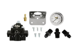 12-886KIT Holley Fuel Pressure Regulator Kit Gauge & Fittings