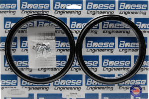 1947-1953 Chevy Truck Billet Aluminum Eyebrowed Adapter Rings for 5" Quads (Auto Meter, Classic Instruments or Dolphin)