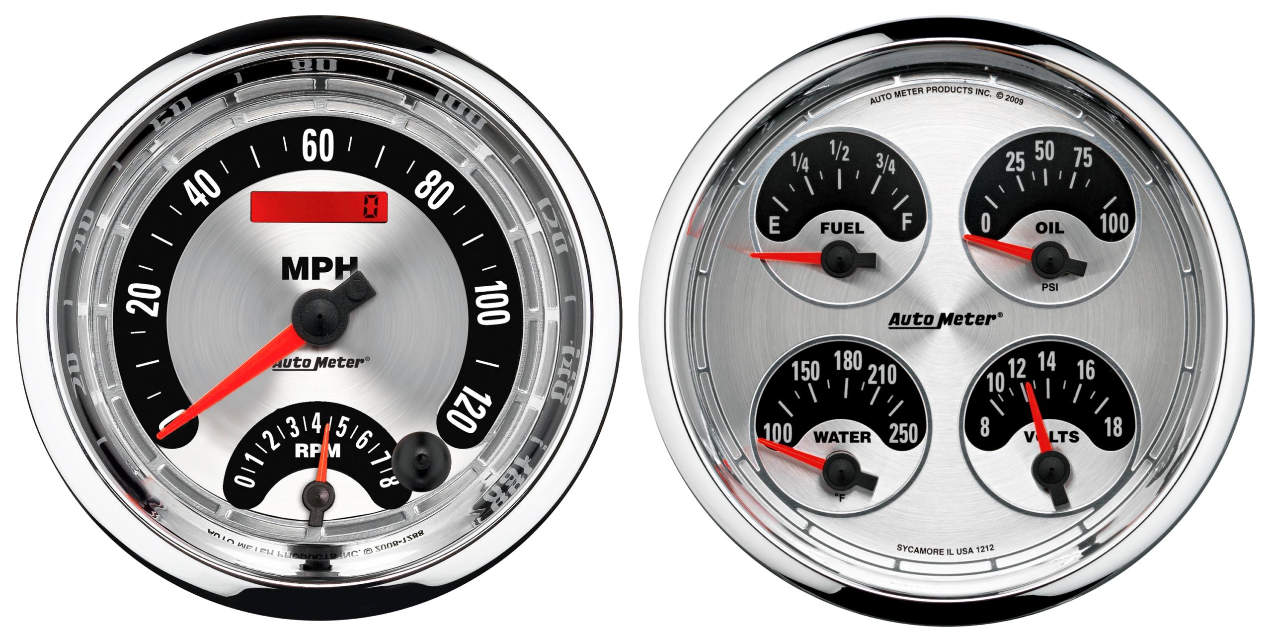 1205 AutoMeter American Muscle 5" Gauge Kit