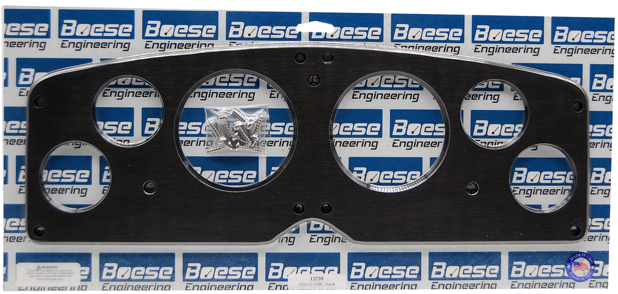 1954-1955 GMC Truck Aluminum Gauge Panels - Image 2