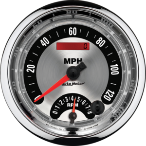 1295 AutoMeter American Muscle 5" Speedometer/Tachometer Combo Gauge (120 MPH / 8,000 RPM)