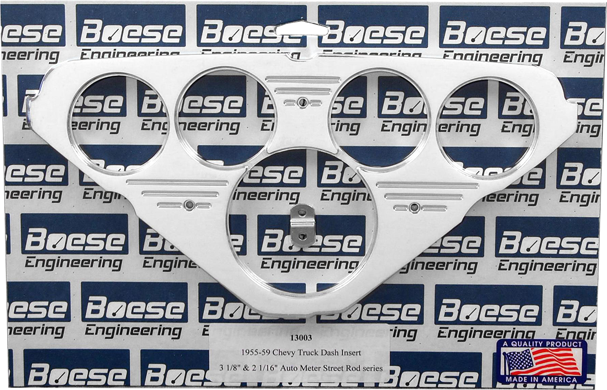 1955-1959 Chevy Truck 5 gauge Billet Aluminum Gauge Panels - Image 2