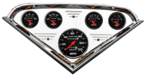 1955-1959 Chevy Truck Billet Aluminum Gauge Panel w/ Sport-Comp Gauges