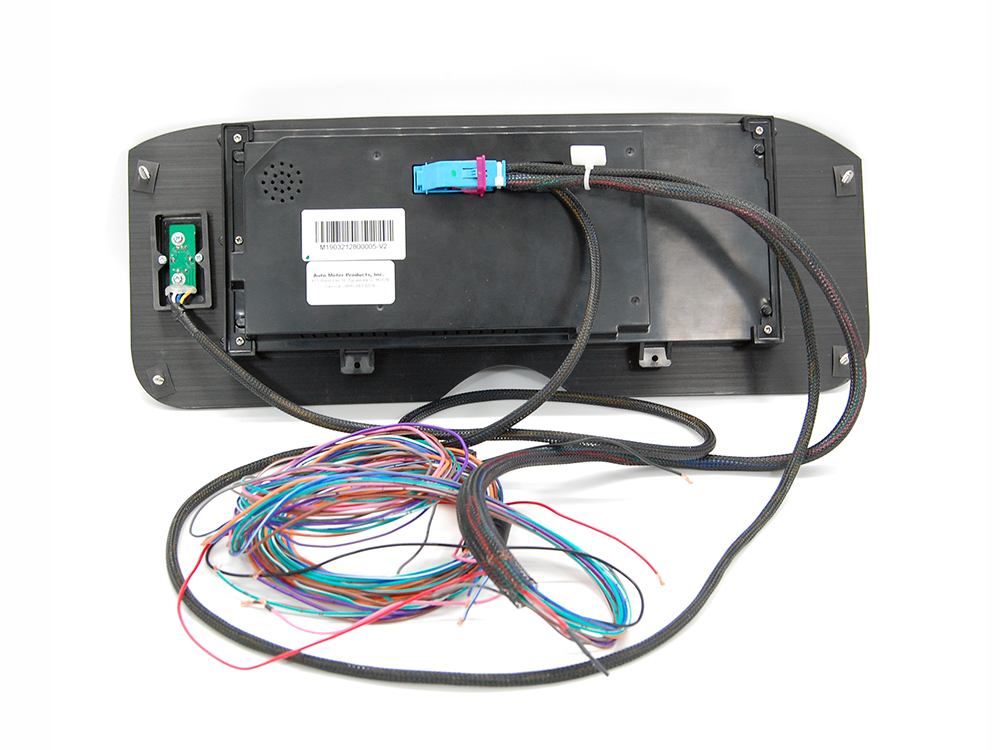 1955-1959 GMC Truck Aluminum Gauge Panel w/ AutoMeter InVision - Image 12