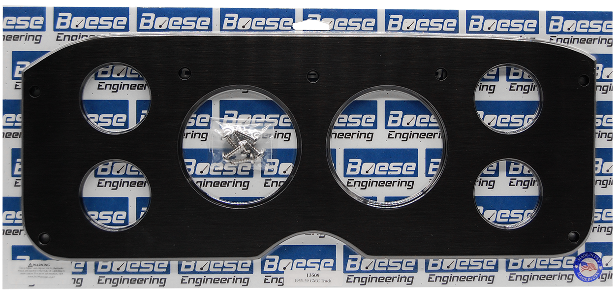 1955-1959 GMC Truck Aluminum Gauge Panels - Image 3