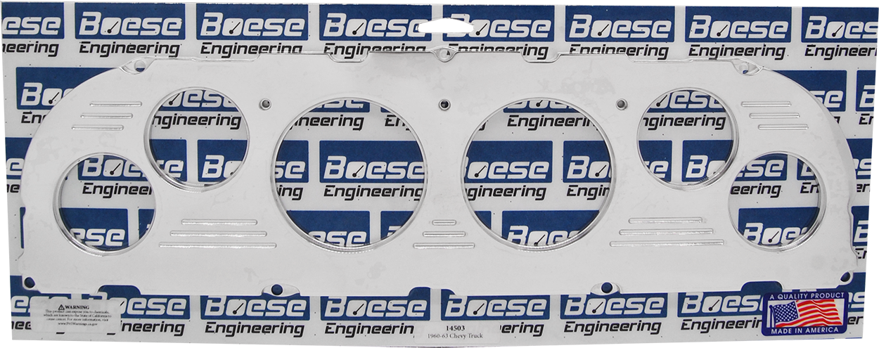 1960-1963 Chevy Truck 6 gauge Billet Aluminum Gauge Panels - Image 2