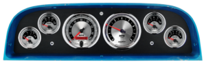 1960-1963 Chevy Truck Aluminum Dash Insert w/ Auto Meter American Muscle Gauges