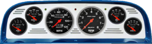 1960-1963 Chevy Truck Billet Aluminum Gauge Panel w/ Sport-Comp gauges