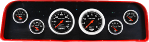 1960-1961 GMC Truck Billet Aluminum Gauge Panel w/ Sport-Comp gauges