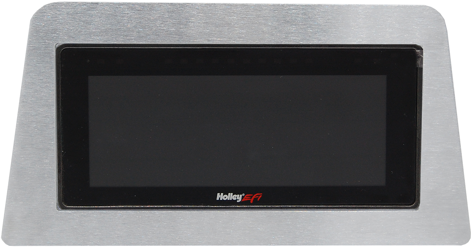 1960-1961 GMC Truck Aluminum Gauge Panel w/ Holley 6.86 Pro Dash - Image 3