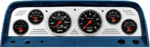 1964-1966 Chevy Truck Billet Aluminum Gauge Panel w/ Sport-Comp gauges