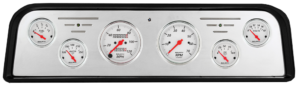 1962-1966 GMC Truck Aluminum Gauge Panel w/ AutoMeter Street Rod Series Gauges