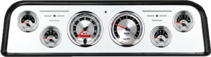 1962-1966 GMC Truck Aluminum Dash Insert w/ Auto Meter American Muscle Gauges