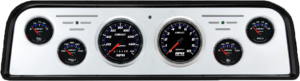 1962-1966 GMC Truck Aluminum Gauge Panel w/ Auto Meter Cobalt Gauges