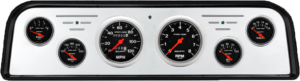 1962-1966 GMC Truck Billet Aluminum Gauge Panel w/ Sport-Comp gauges