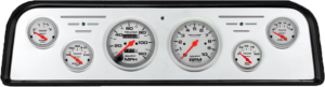 1962-1966 GMC Truck Billet Aluminum Gauge Panel w/ Ultra-Lite gauges