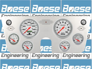 1967-1972 Chevy Truck Aluminum Gauge Panel w/ Auto Meter Ultra-Lite Gauges