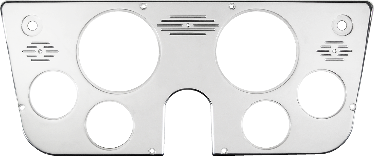 1967-1972 Chevy Truck 6 Gauge Billet Aluminum Gauge Panels 16053