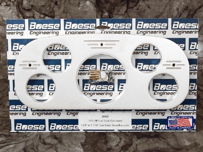 1935-1937 Ford Truck 5 gauge Billet Aluminum Gauge Panels - Image 3