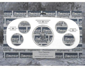 1935-1937 Ford Truck 5 gauge Billet Aluminum Gauge Panels