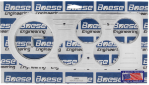 1948-1950 Ford Truck Gauge Aluminum Gauge Panels