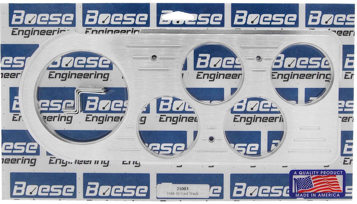 1948-1950 Ford Truck Gauge Aluminum Gauge Panels