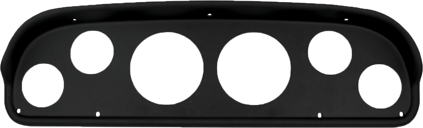 1957-1960 Ford Truck Auto Meter Direct Fit ABS Plastic Gauge Panel