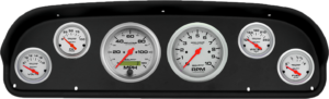 1957-1960 Ford Truck ABS Gauge Panel w/ AutoMeter Ultra-Lite Gauges