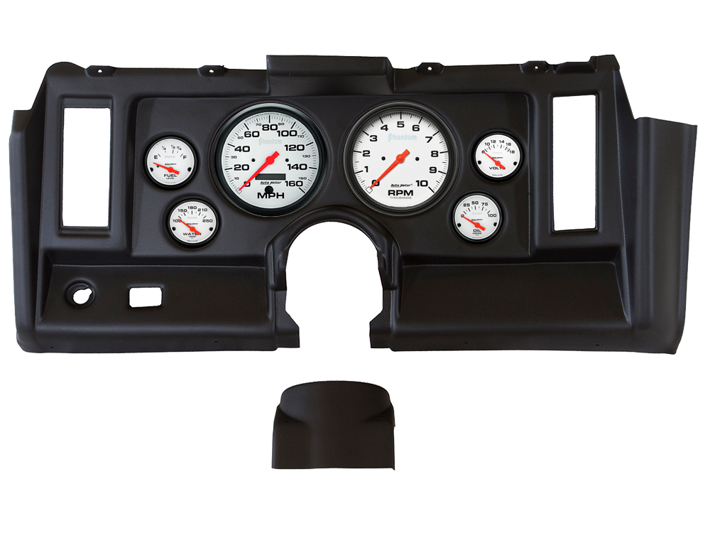 Auto Meter Direct Fit 1969 Chevrolet Camaro Instrument Panel With Phantom Gauges