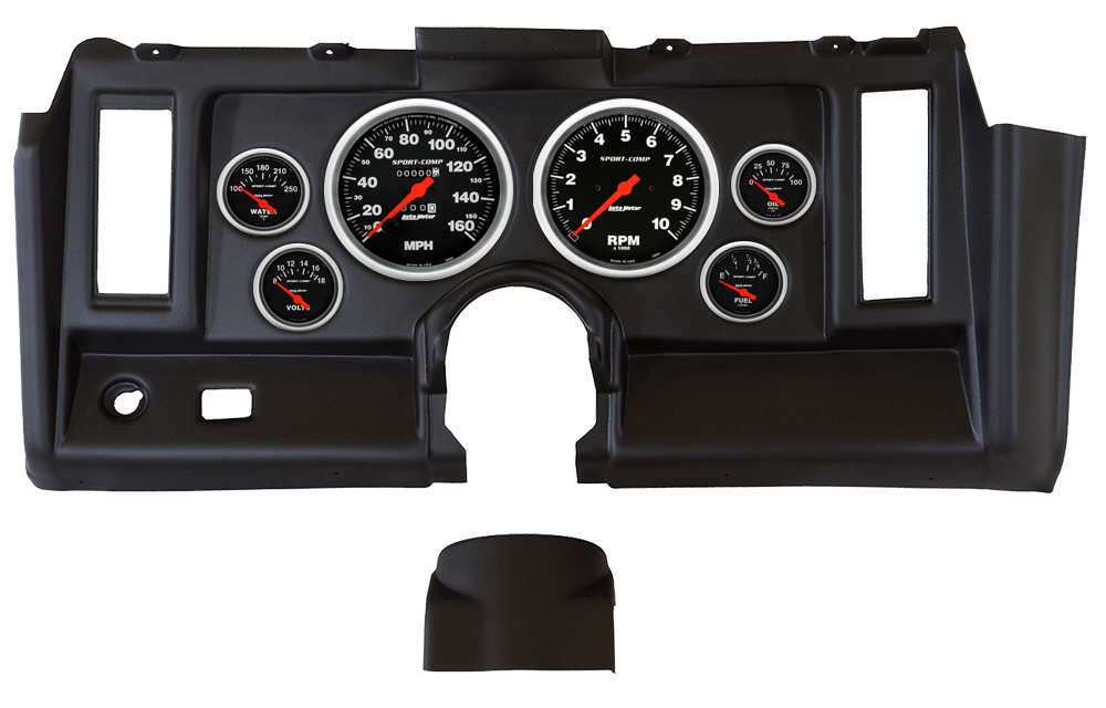 1969 Chevrolet Camaro Auto Meter Direct Fit Instrument Panel w/ Sport Comp Gauges