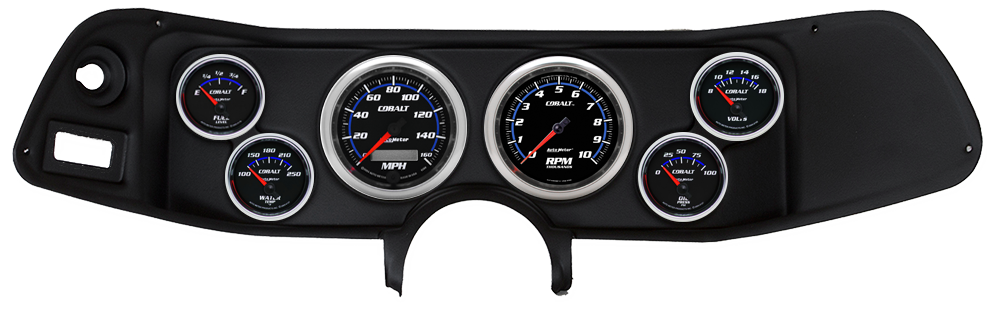 1970-1978 Chevrolet Camaro Auto Meter Direct Fit Instrument Panel w/ Cobalt Gauges