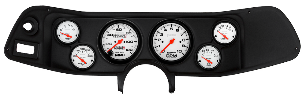 1970-1978 Chevrolet Camaro Auto Meter Direct Fit Instrument Panel w/ Phantom Gauges