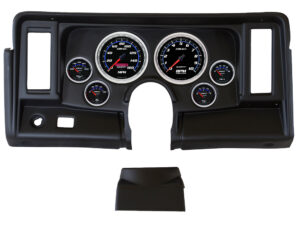 Auto Meter Direct Fit 69-76 Chevrolet Nova Gauge Panel With Auto Meter Cobalt Gauges