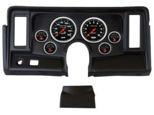 Auto Meter Direct Fit 69-76 Chevrolet Nova Gauge Panel With Auto Meter Sport Comp Gauges