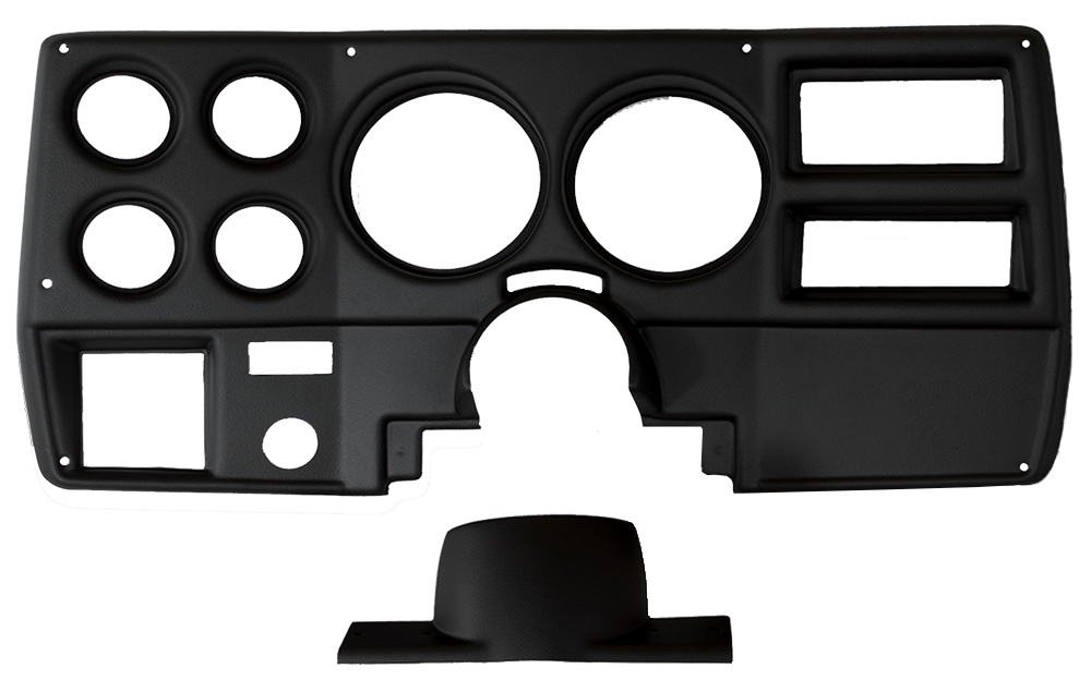 1973-1983 Chevy C/K Series Truck Auto Meter Direct Fit ABS Instrument Panel w/ Auto Meter Phantom Gauges - Image 5