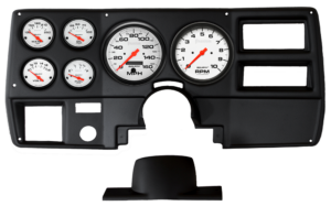 1973-1983 Chevy C/K Series Truck Auto Meter Direct Fit ABS Instrument Panel w/ Auto Meter Phantom Gauges