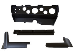 Auto Meter Direct Fit Dodge/ Plymouth "E" body Barracuda, Challenger 70-74, 3-3/8" & 2-1/16", Black