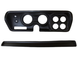 Auto Meter Direct Fit Dodge/ Plymouth "B" body Charger, GTX, Road Runner, Satellite 71-74, 3-3/8" & 2-1/16", Black