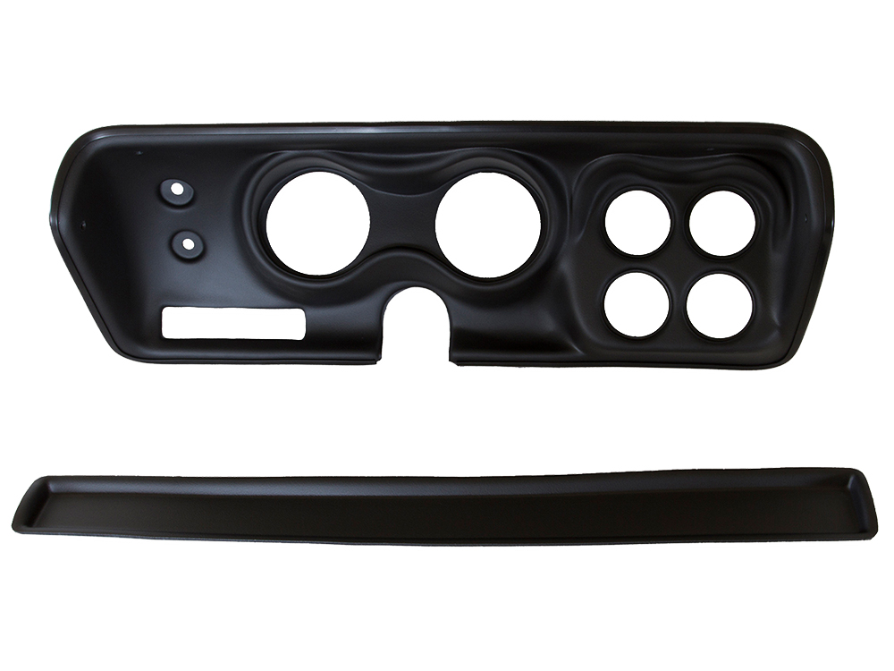 Auto Meter Direct Fit Dodge/ Plymouth "B" body Charger, GTX, Road Runner, Satellite 71-74, 3-3/8" & 2-1/16", Black