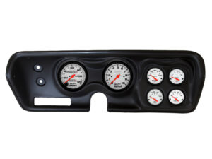 Auto Meter Direct Fit 1971-1974 Dodge/ Plymouth "B" body Charger, GTX, Road Runner, Satellite Instrument Panel With Phantom Gauges
