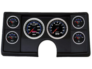 Auto Meter Direct Fit 82-87 Chevrolet Malibu, El Camino, Monte Carlo Instrument Panel With Auto Meter Cobalt Gauges