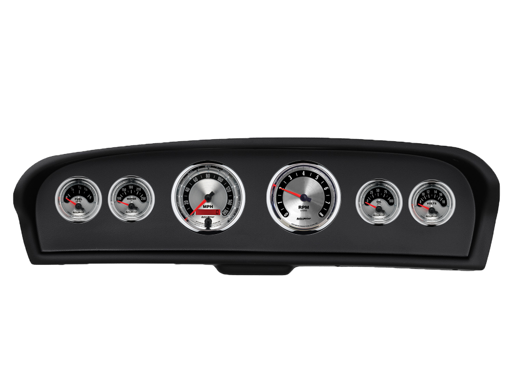 Auto Meter Direct Fit 61 62 63 64 65 66 Ford F-100 Truck Instrument Panel w/ American Muscle Gauges