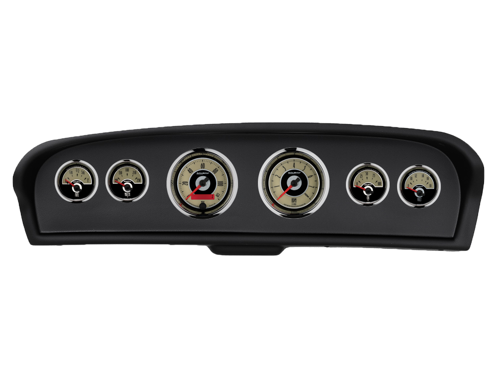 Auto Meter Direct Fit 1961 1962 1963 1964 1965 1966 Ford F100 Truck Instrument Panel With Cruiser Gauges