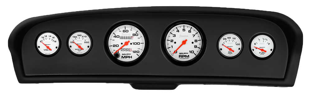 1961-1966 Ford Truck AutoMeter Direct Fit Instrument Panel w/ Phantom Gauges